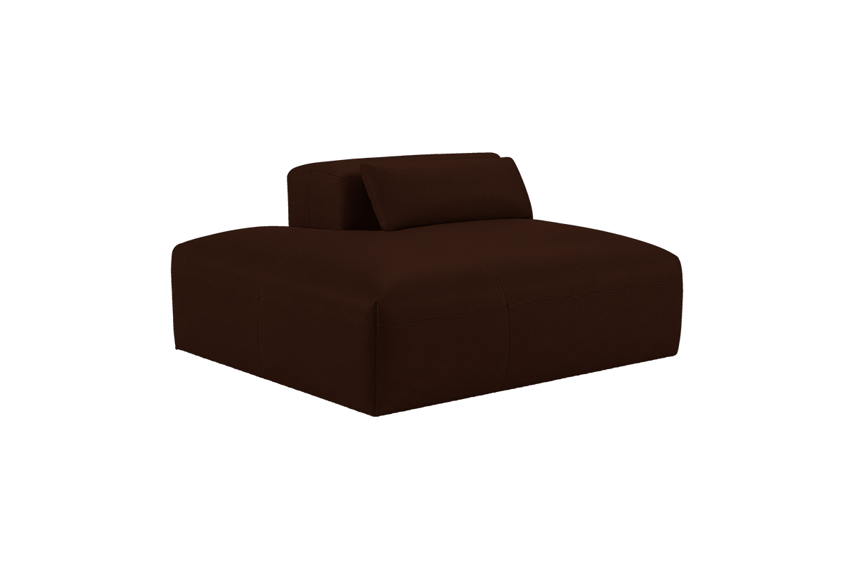 Jasmine Chaise Left in Momo Biscuit
