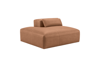 Jasmine Chaise Left in Momo Camel