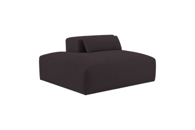 Jasmine Chaise Left in Dante Charcoal