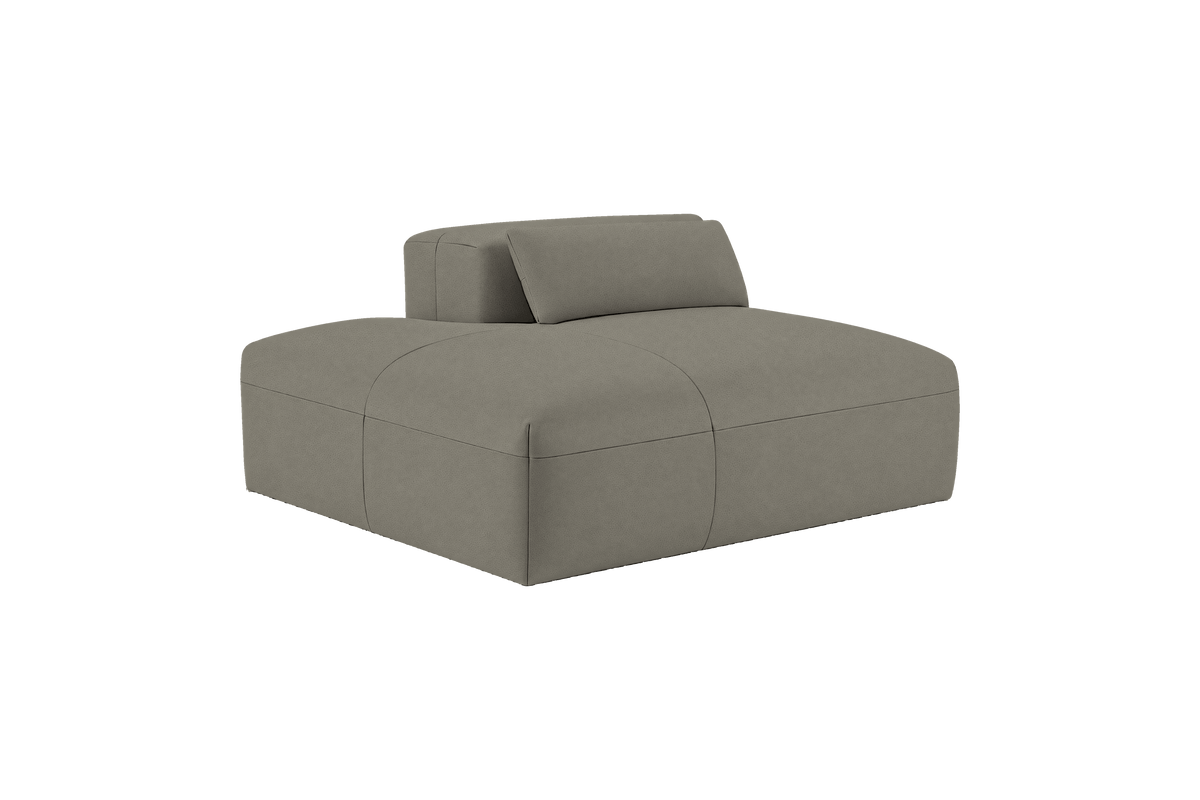 Jasmine Chaise Left in Felix Glace