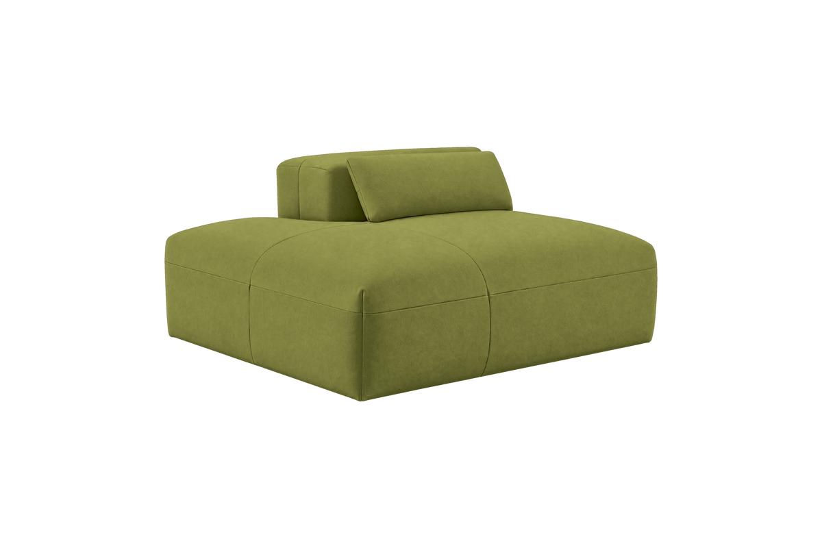 Jasmine Chaise Left in Fresco Key Lime