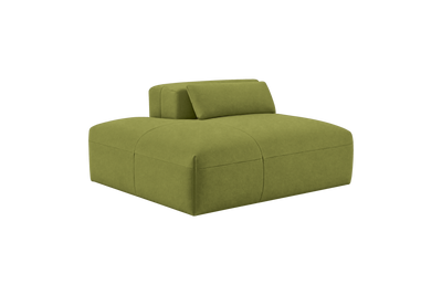 Jasmine Chaise Left in Fresco Key Lime