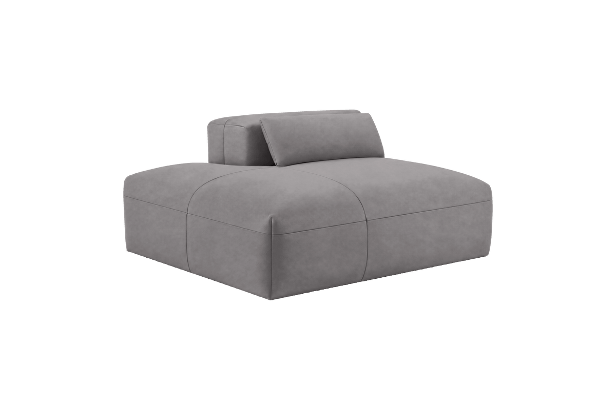Jasmine Chaise Left in Dante Meteor