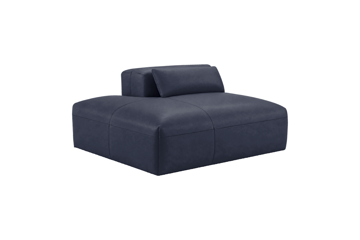 Jasmine Chaise Left in Momo Midnight