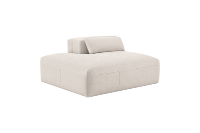 Jasmine Chaise Left in Fresco Milky
