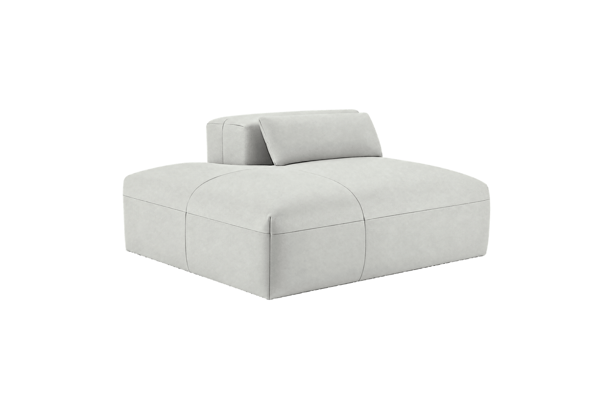 Jasmine Chaise Left in Felix Milky