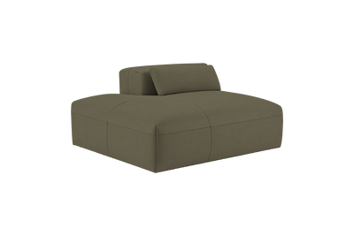 Jasmine Chaise Left in Felix Olive