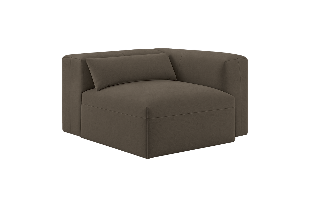 Jasmine Chair One Arm Right in Fresco Cos