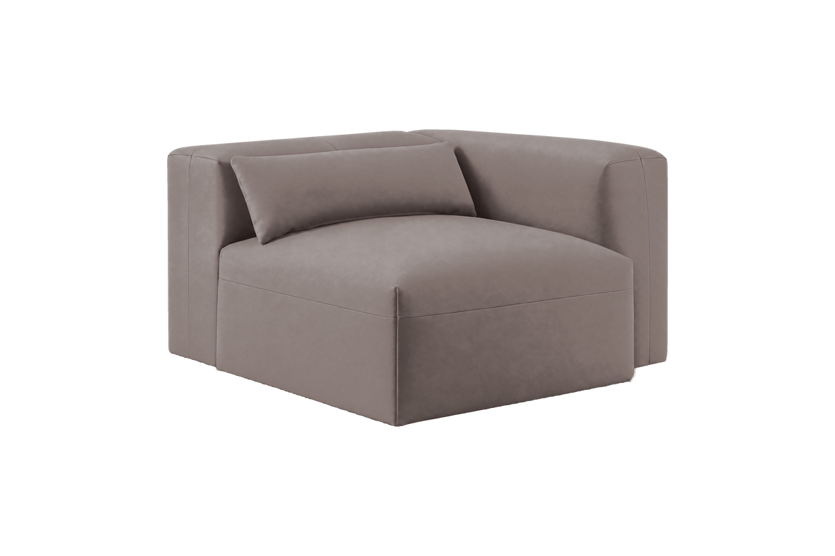 Jasmine Chair One Arm Right in Dante Cos