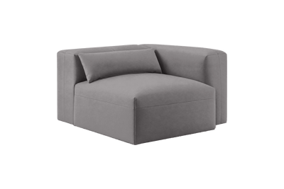 Jasmine Chair One Arm Right in Dante Meteor