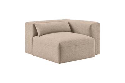 Jasmine Chair One Arm Right in Roni Pine Nut