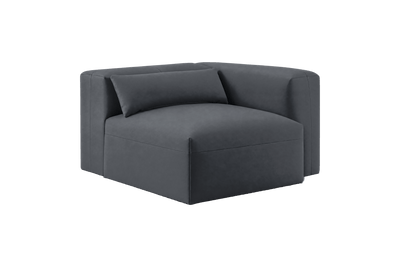 Jasmine Chair One Arm Right in Dante Shark
