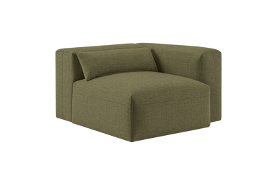 Jasmine Chair One Arm Right in Mosquito Sycamore