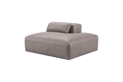Jasmine Chaise Right in Momo Ash