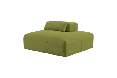 Jasmine Chaise Right in Fresco Key Lime