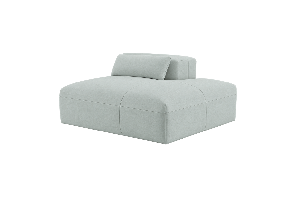 Jasmine Chaise Right in Fresco Meteor