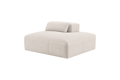 Jasmine Chaise Right in Fresco Milky
