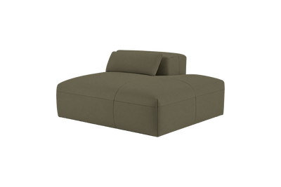 Jasmine Chaise Right in Felix Olive