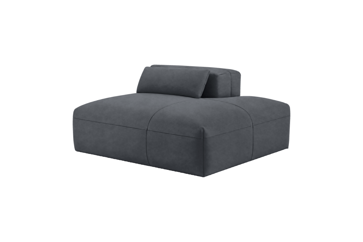 Jasmine Chaise Right in Dante Shark