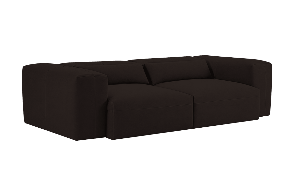 Jasmine Small Sofa in Dante Ebony