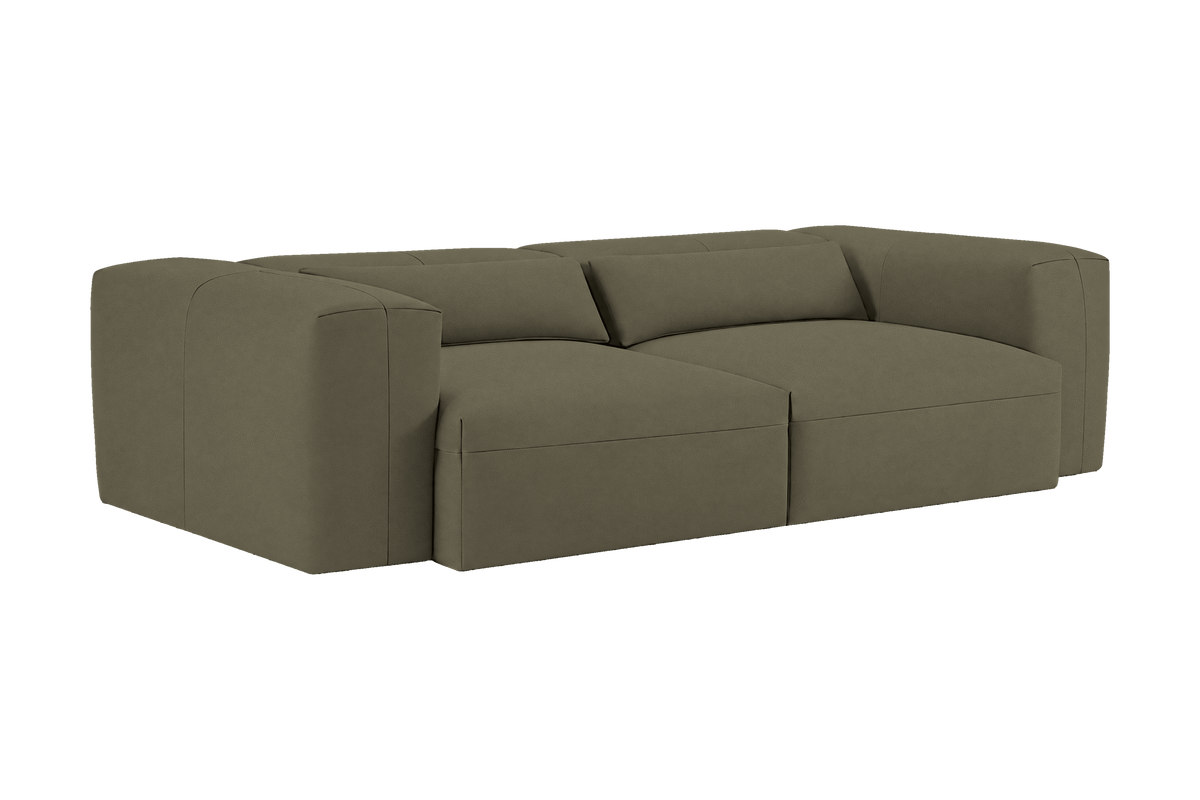 Jasmine Small Sofa in Felix Olive