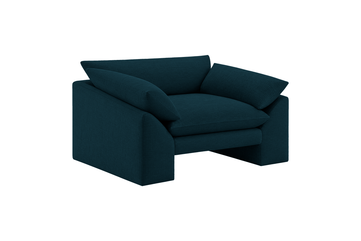 Lotus Armchair in Roni Deep Lake