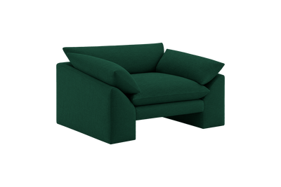 Lotus Armchair in Roni Frog