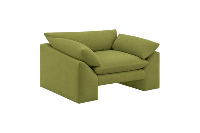 Lotus Armchair in Fresco Key Lime