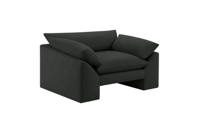 Lotus Armchair in Mosquito Lola