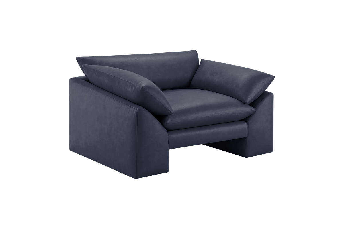 Lotus Armchair in Momo Midnight