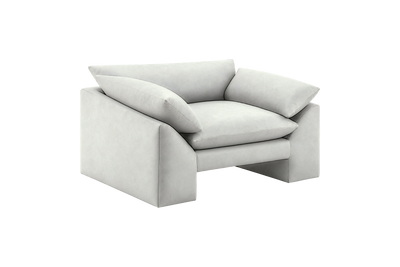 Lotus Armchair in Felix Milky