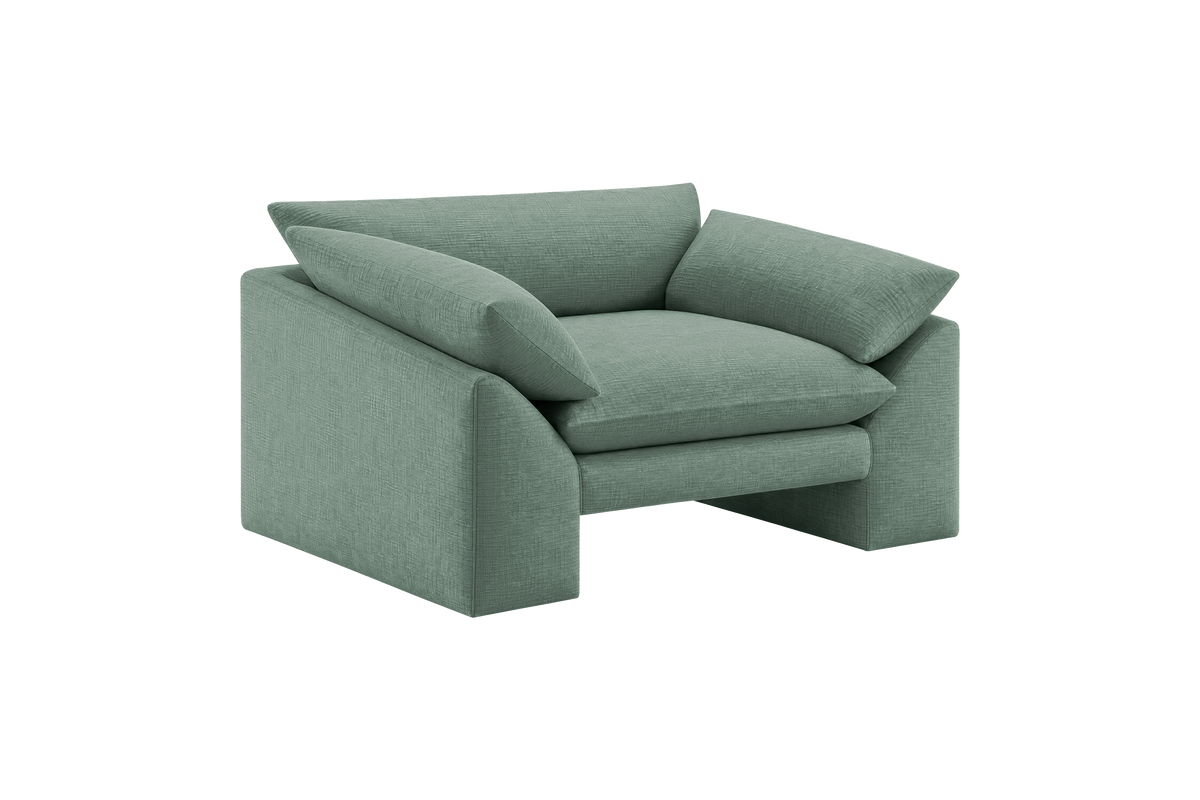 Lotus Armchair in Roni Nane