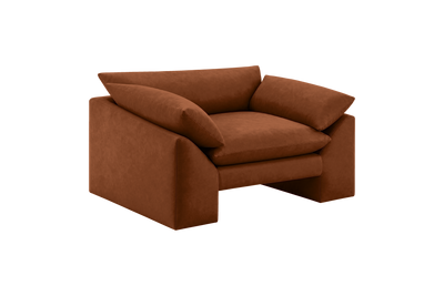 Lotus Armchair in Marfa Pluto