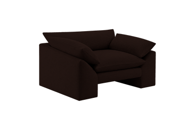 Lotus Armchair in Mosquito Terra