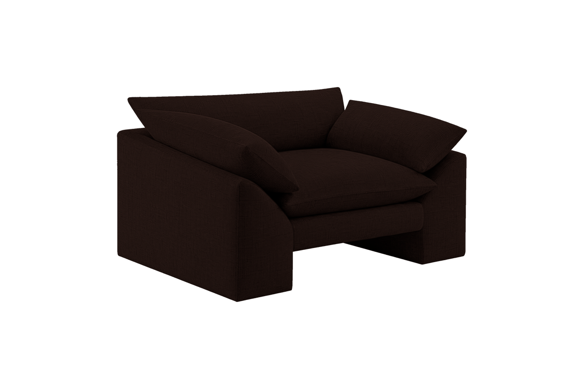 Lotus Armchair in Mosquito Terra