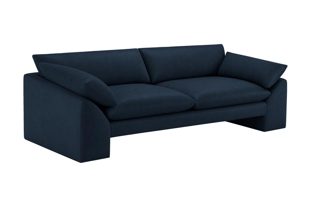 Lotus Large Sofa in Dante Aqua