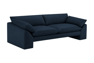 Lotus Large Sofa in Dante Aqua