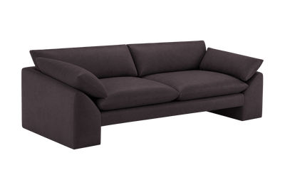 Lotus Large Sofa in Dante Charcoal