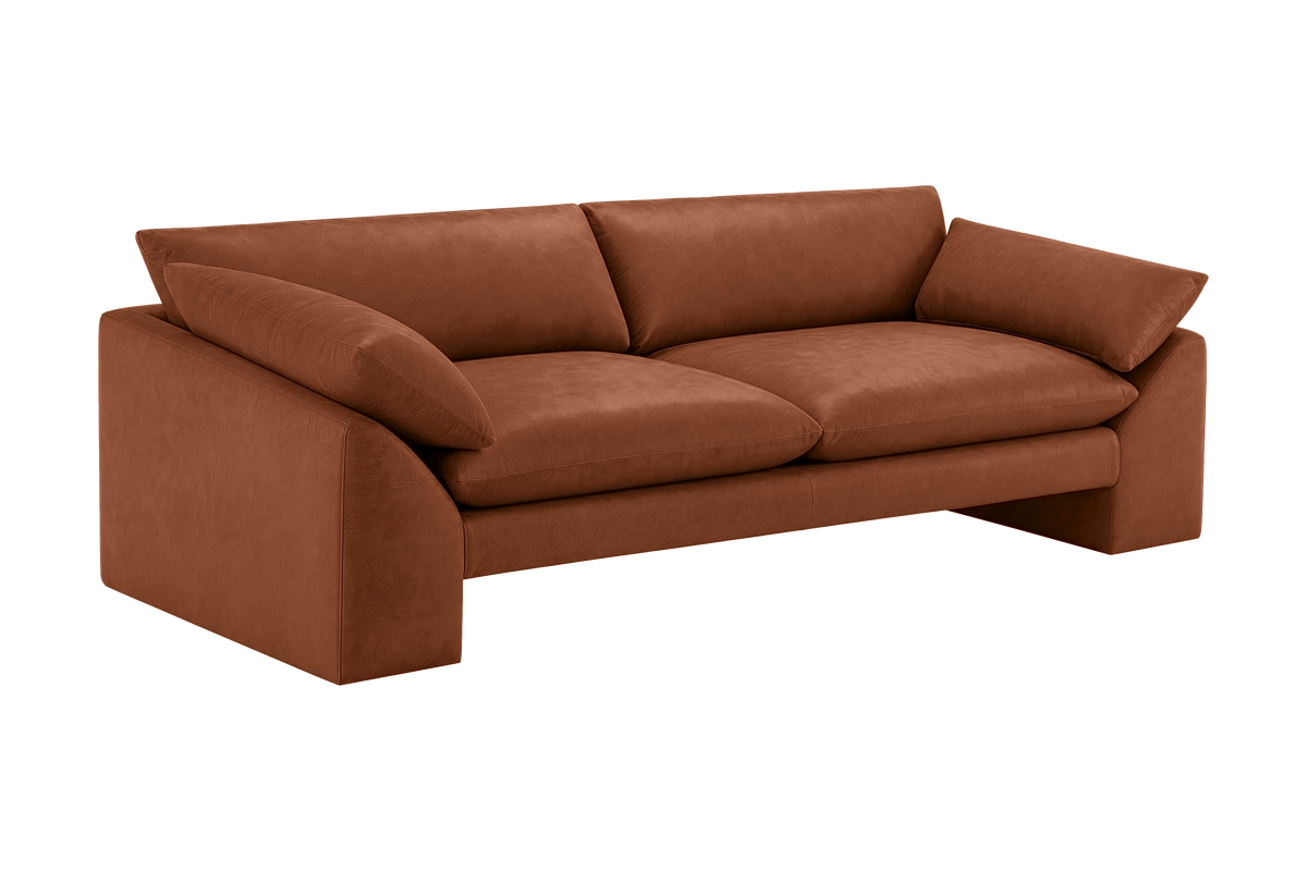 Lotus Large Sofa in Dante Hazel