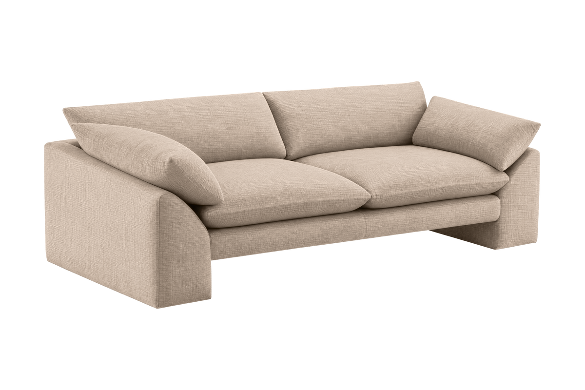 Lotus Large Sofa in Roni Pine Nut
