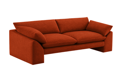 Lotus Large Sofa in Roni Poppy
