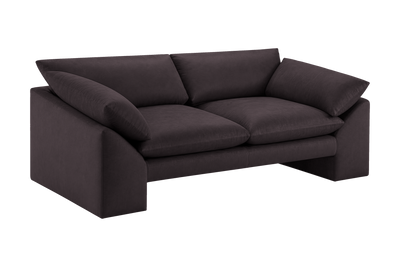 Lotus Small Sofa in Dante Charcoal