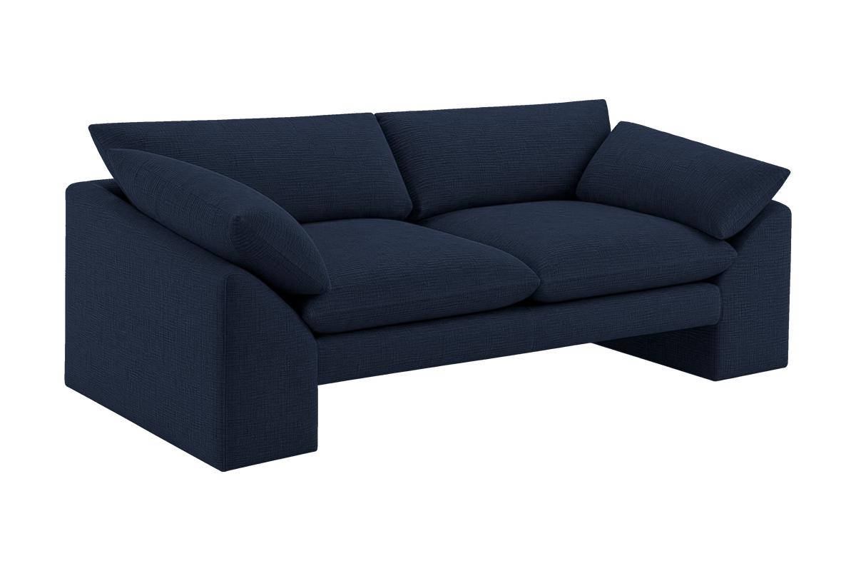 Lotus Small Sofa in Roni Ember Blue