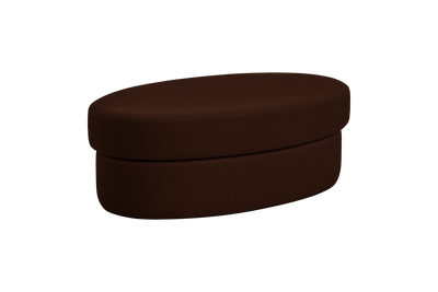 Milo Footstool in Momo Biscuit