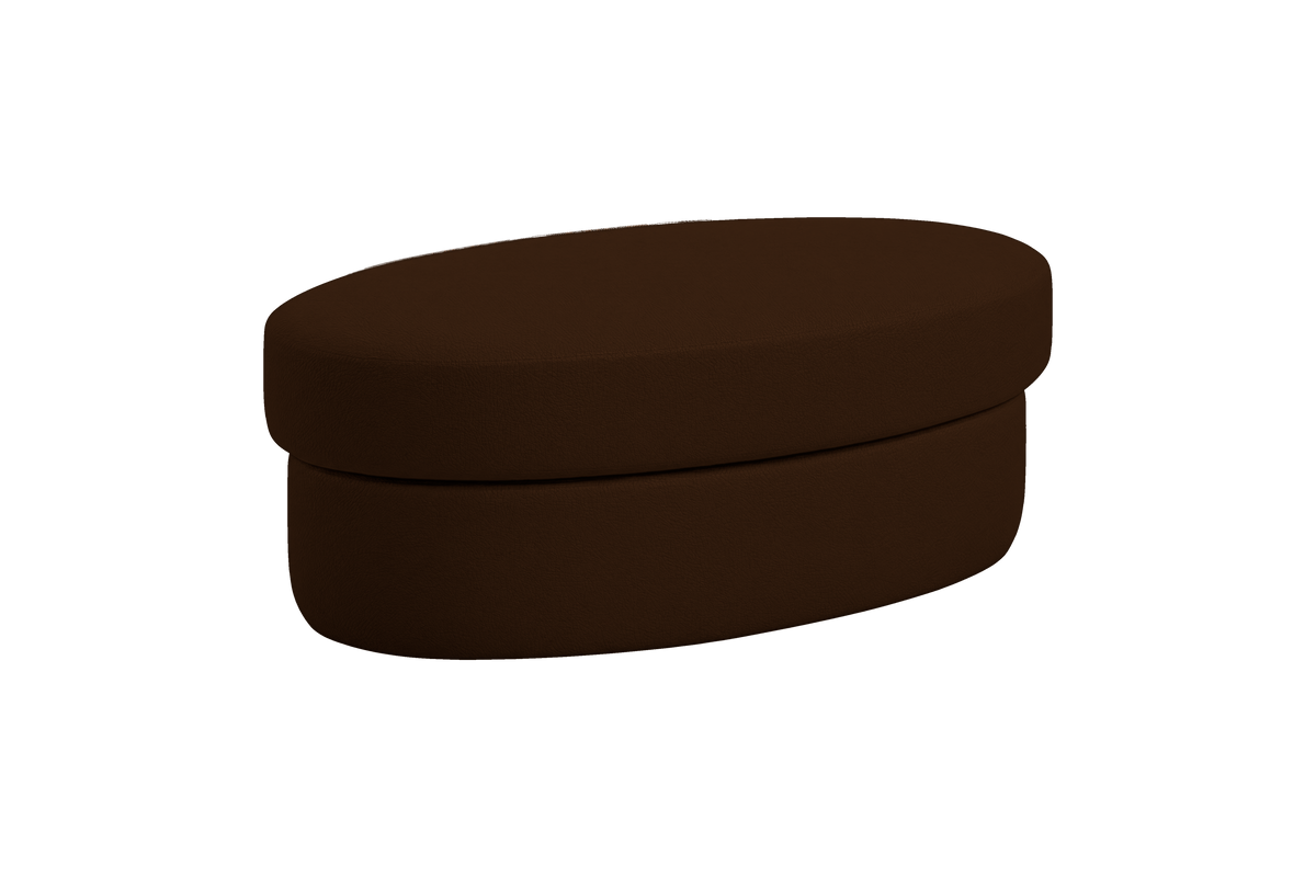 Milo Footstool in Marfa Denton