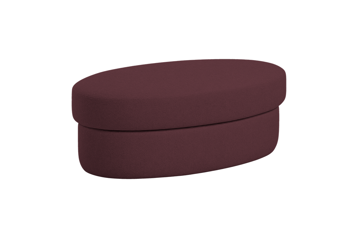 Milo Footstool in Fresco Figaro