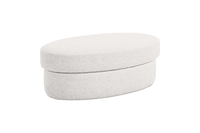 Milo Footstool in Mosquito Foam