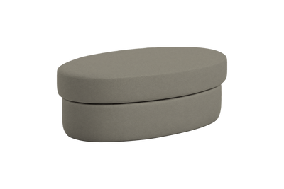 Milo Footstool in Felix Glace