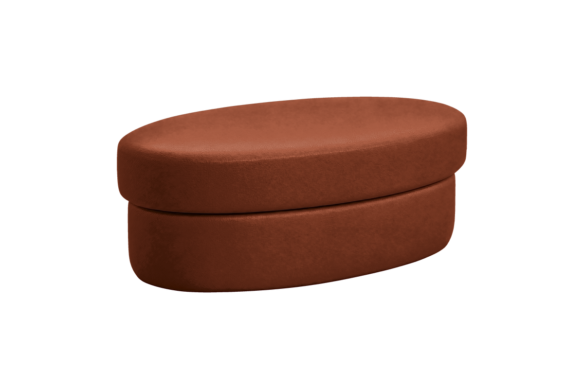 Milo Footstool in Momo Grower