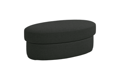 Milo Footstool in Mosquito Lola
